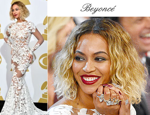 Grammy Awards 2014 bijoux diamants Beyonce BusBy Jewelry